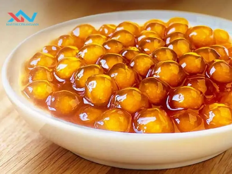 #Cách Làm Trân Châu Hoàng Kim Dai Giòn, Vàng Óng Ánh