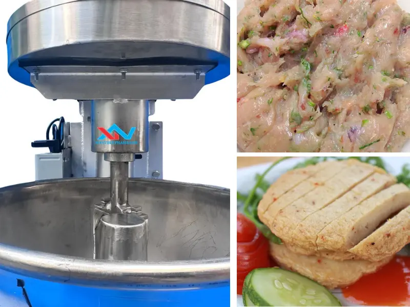 Máy Thực Phẩm Xanh - Đơn vị cung cấp máy quết chả cá giá tốt