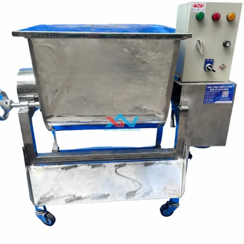 Hướng dẫn lựa chọn máy trộn thịt làm nem theo năng suất