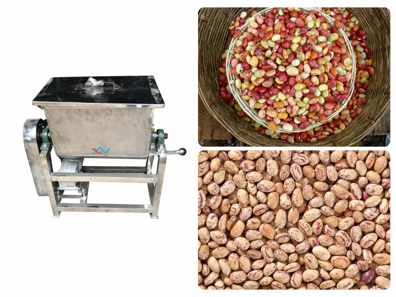 máy trộn đậu
