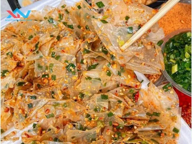 Pha nước sốt trộn bánh tráng Long An Pha nước sốt trộn bánh tráng Long An