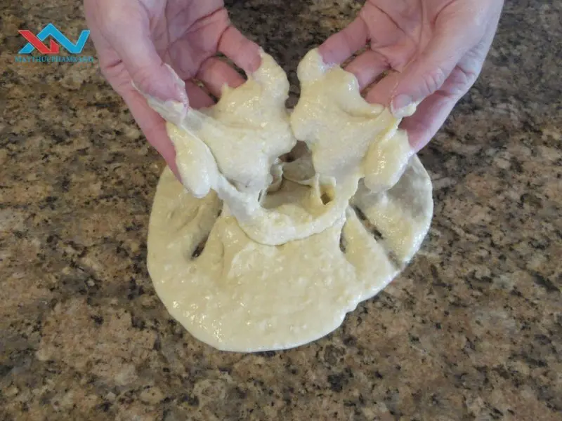 cách chữa bột bị nhão