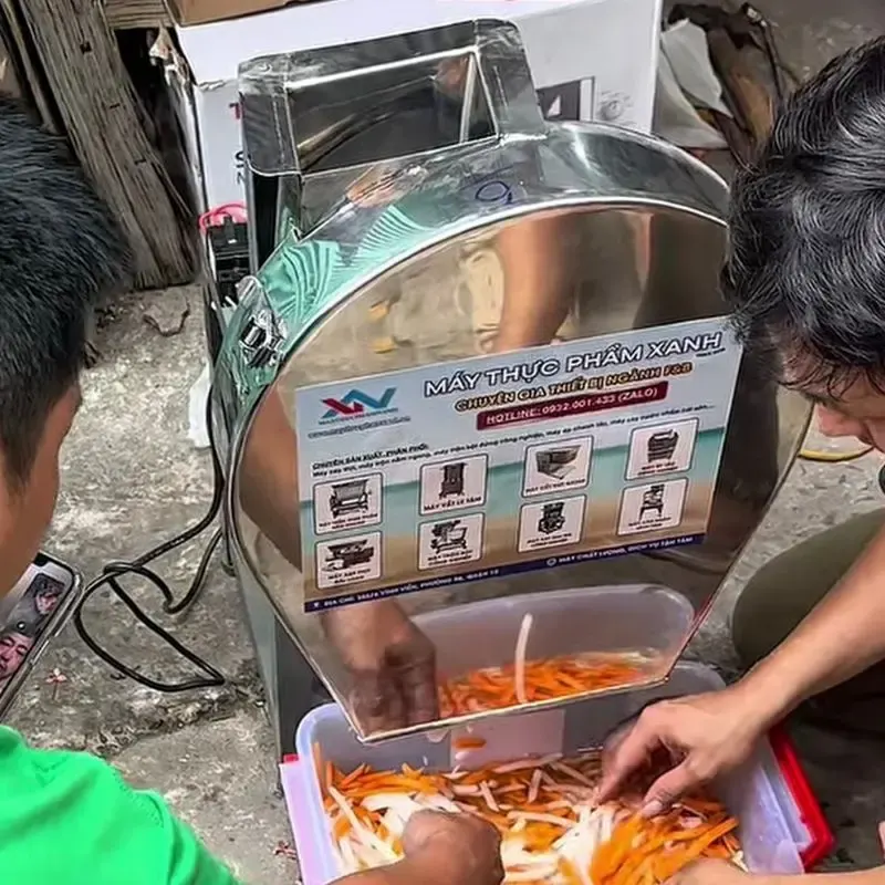 máy cắt sợi đồ chua quán bún chả máy cắt sợi đồ chua quán bún chả