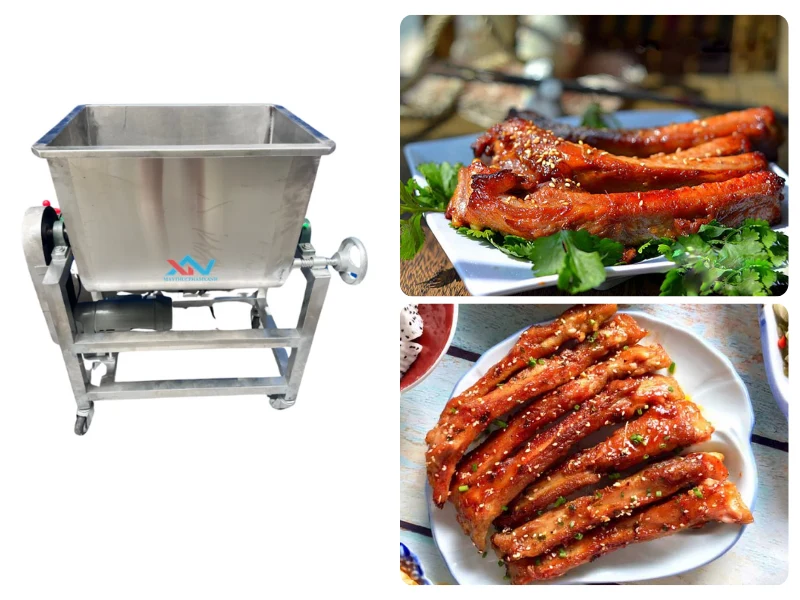 ướp sườn cọng nướng