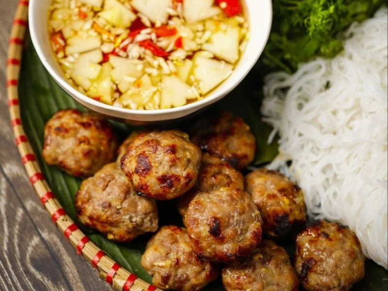 Máy trộn thịt cho quán bún chả