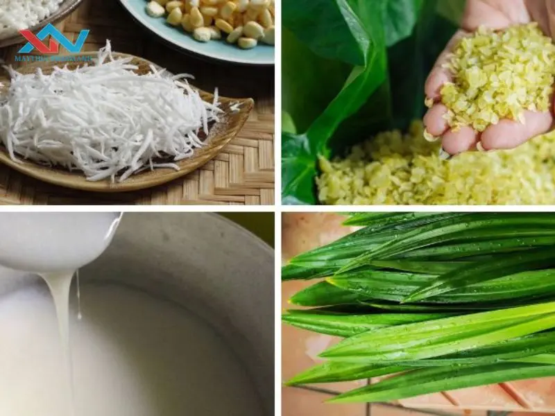 cách sên nhân cốm
