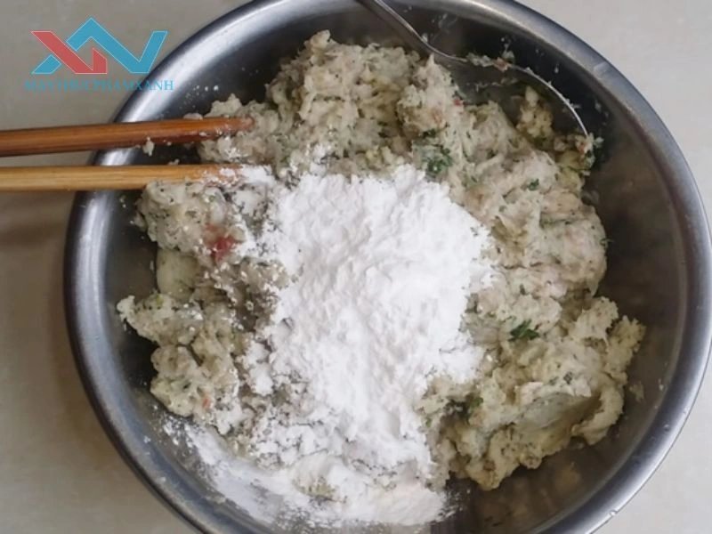 làm chả cá cho bột gì