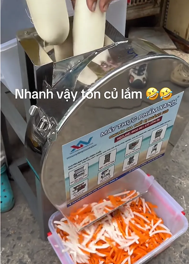 máy cắt sợi đồ chua quán cơm tấm máy cắt sợi đồ chua quán cơm tấm