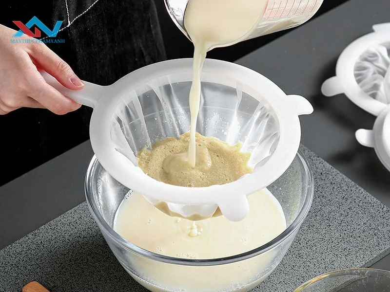 quy trình làm sữa đậu nành