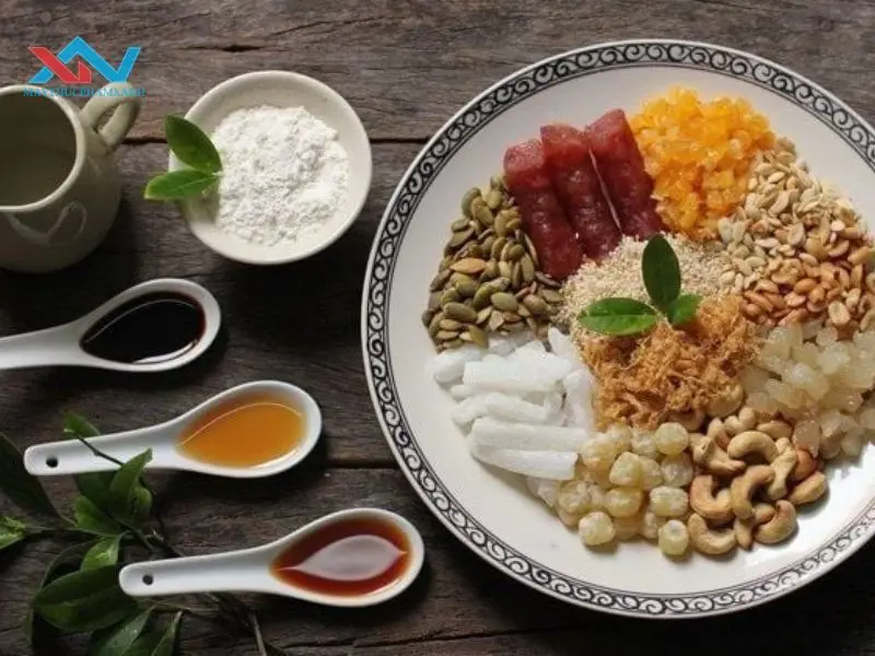 cách làm nước sốt trộn nhân thập cẩm