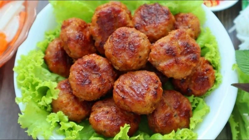 cách làm chả thịt băm ngon