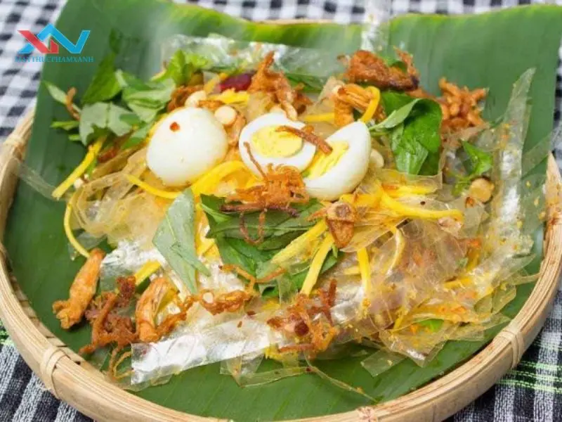 Bánh tráng trộn khô 