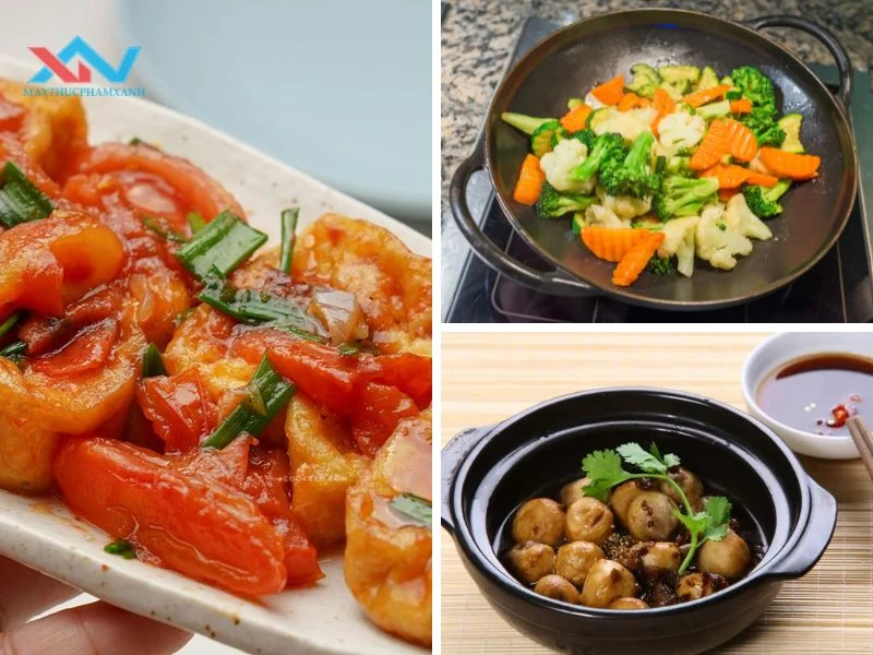 bánh bao chay ăn với gì