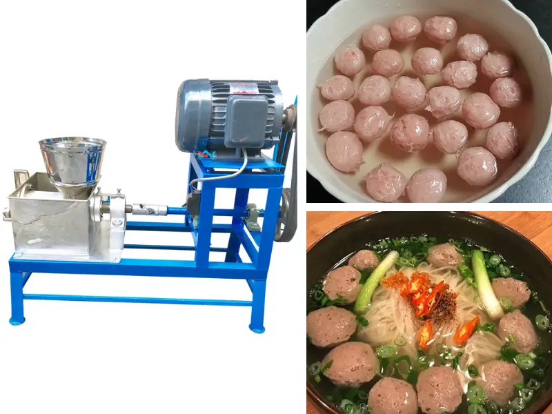 Máy quết bò viên công nghiệp