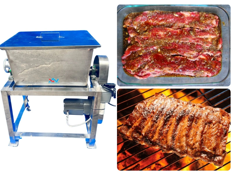 Giải pháp ướp sườn số lượng lớn cho hộ kinh doanh