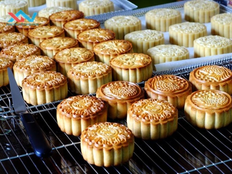 Nướng bánh (sử dụng lò nướng hoặc nồi chiên không dầu)