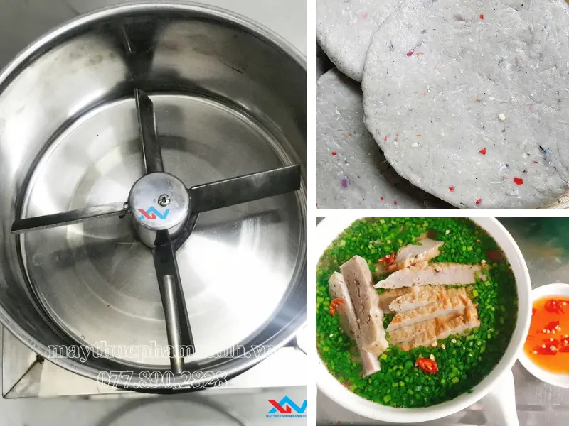 máy quết chả cá Phú Yên