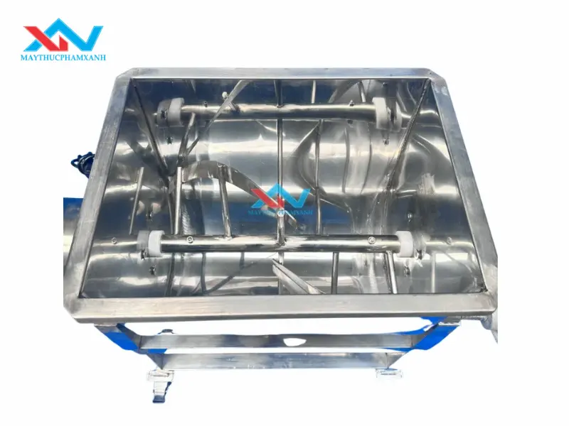 máy trộn thịt nằm ngang